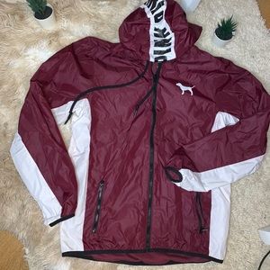 PINK Windbreaker/rain jacket